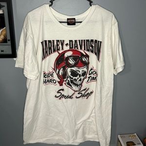 Harley Davidson Joliet Illinois Blues Brothers City of Blues White XL T Shirt